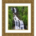 thumbnail image 1 of Talbot Frank, Christopher 12x14 Gold Ornate Wood Framed with Double Matting Museum Art Print Titled - USA, Whitewater Falls in South Carolina, 1 of 4