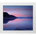 thumbnail image 1 of Talbot Frank, Christopher 14x12 White Modern Wood Framed Museum Art Print Titled - California, Death Valley NP Badwater at dawn, 1 of 4