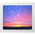 thumbnail image 1 of Talbot Frank, Christopher 17x15 White Modern Wood Framed Museum Art Print Titled - CA, San Diego, Sunrise Clouds over the desert, 1 of 4