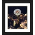 thumbnail image 1 of Talbot Frank, Christopher 20x23 Black Ornate Wood Framed with Double Matting Museum Art Print Titled - USA, California, San Diego Dandelion, 1 of 4