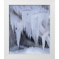 thumbnail image 1 of Talbot Frank, Christopher 20x23 White Modern Wood Framed Museum Art Print Titled - California, Sierra Nevada Icicles in the Sierra, 1 of 4