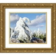thumbnail image 1 of Talbot Frank, Christopher 23x20 Gold Ornate Wood Framed with Double Matting Museum Art Print Titled - California, Cuyamaca Rancho Snow-covered trees, 1 of 4