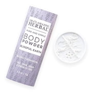 Talc Free Body Powder for Women, Dusting Powder, Cornstarch Free Talcum Powder, Grounding Relaxation Scent, Essential Oils Lavender, Vetiver, Clary Sage, Ora’s Amazing Herbal, Blissful Earth 2.5 oz
