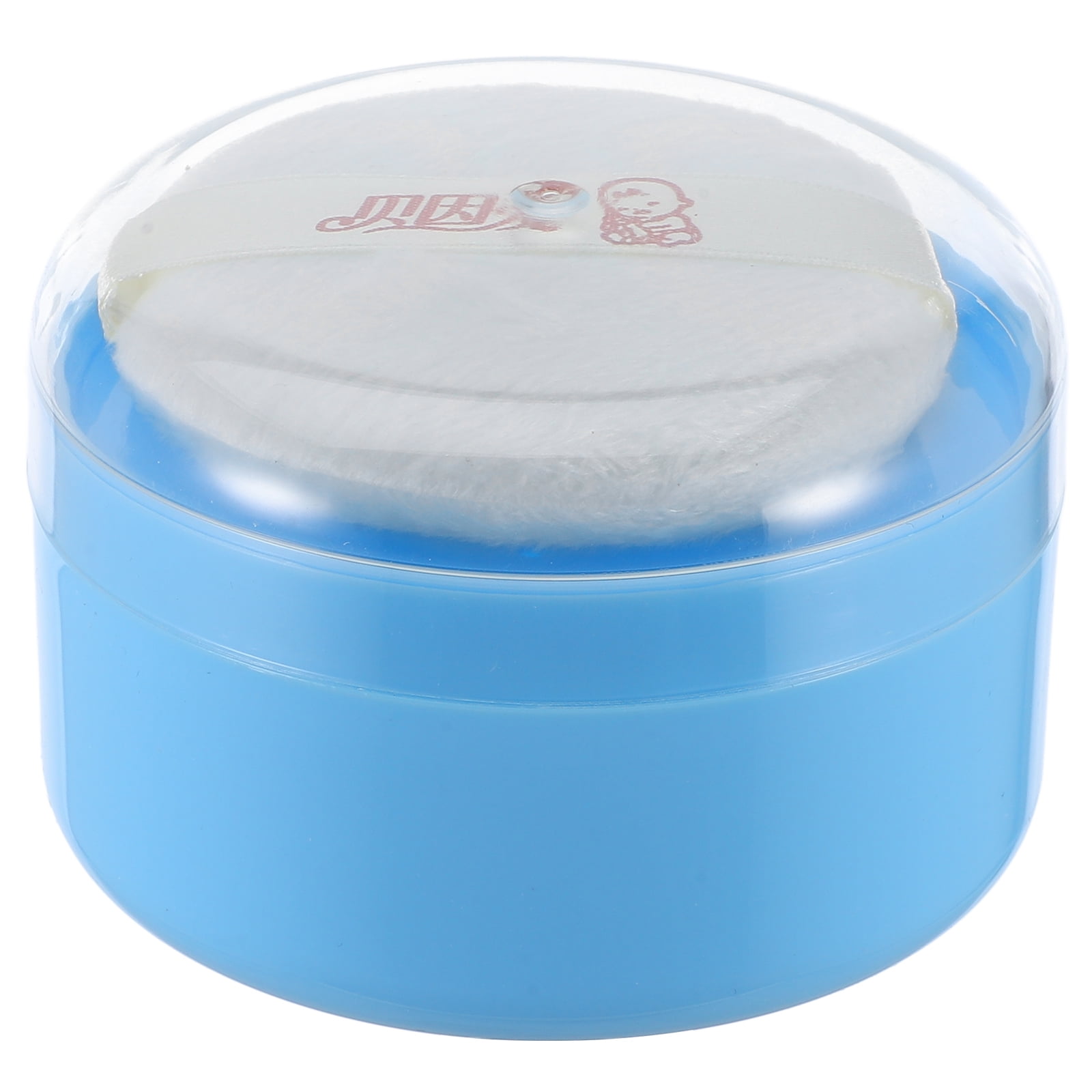 Talcum Powder Puff Box Empty Body Powder Container with Thicken Powder