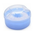 thumbnail image 1 of Talcum Powder Puff Case - Blue - 1 Piece, Adults Container Powder Cosmetic Puff Sponge Soft Face Case Body Box Beauty Tools, Easter, St. Patrick'S Day, Wedding, Beauty Tools, Beauty Makeup Organizers, 1 of 5