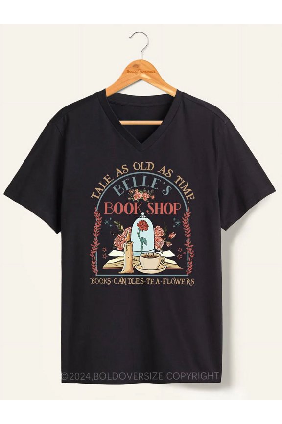Tale As Old As Time V-Neck Tee