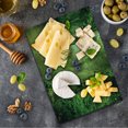 thumbnail image 1 of Tale Cutting Board, Enchanted Forest Photograph with Trees Pathway to Adventure Nature Wild, Decorative Tempered Glass Cutting and Serving Board, Small Size, Green, by Ambesonne, 1 of 1