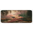thumbnail image 1 of Tale Kitchen Mat, Girl Wings and Butterflies Digital Composition Computer Graphics Elven Creature, Plush Decorative Kitchen Mat with Non Slip Backing, 47" X 19", Multicolor, by Ambesonne, 1 of 1