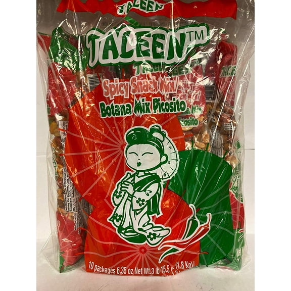 Taleen Spicy Snack Mix/Botana Mix Picosito 5.71OZ 10 PCS