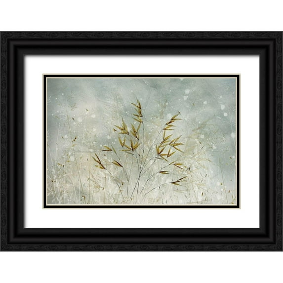 Talen, Nel 24x17 Black Ornate Wood Framed with Double Matting Museum Art Print Titled - Wintertime