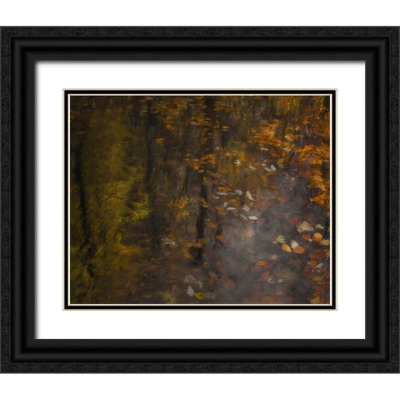 Talen, Nel 24x20 Black Ornate Wood Framed with Double Matting Museum Art Print Titled - Autumn Impression