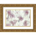 thumbnail image 1 of Talen, Nel 32x23 Gold Ornate Wood Framed with Double Matting Museum Art Print Titled - Floral wallpaper, 1 of 4