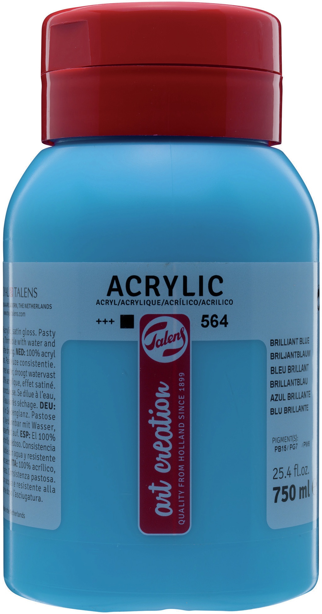 Talens Art Creation Acrylic Paint 750mlBrilliant Blue