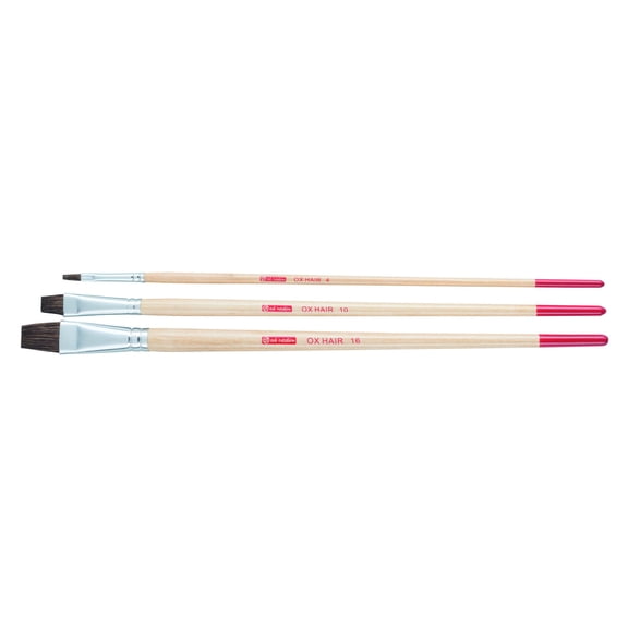 Talens Art Creation - Borstelset (runderorenhaar) Pinselset 3x Flach 4, 8, 16 (Rinderohrenhaar)