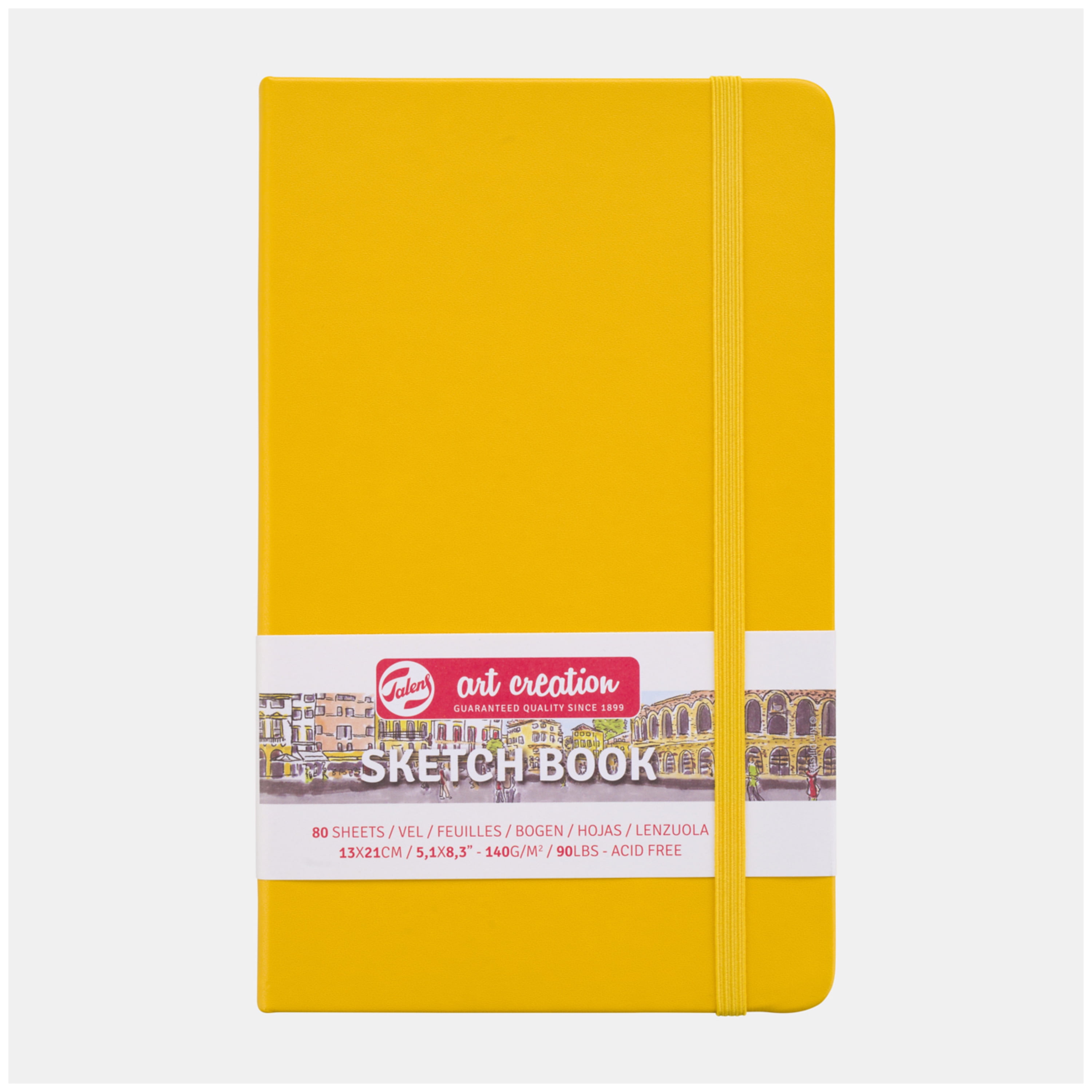Talens Art Creation Sketch Book, Yellow, 5.1