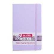 Talens Art Creation Sketchbook, Drawing Notebook, 5.1 x 8.3 inches 13 x 21 cm, Pastel Violet