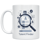 Talent Finder - Recruiter - 11 oz Ceramic Coffee Mug