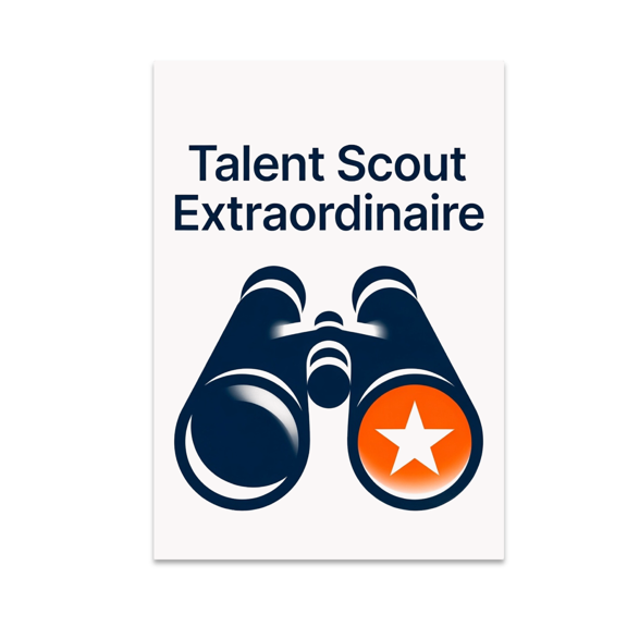Talent Scout Extraordinaire Wall Art - Recruiter Decor - 13x19 Poster Print