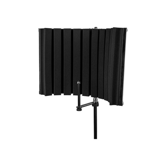 talent vb1 folding portable vocal microphone isolation booth