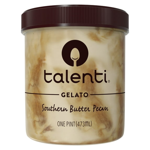 Talenti Gelato Southern Butter Pecan Kosher Milk Gluten-Free, 1 Pint