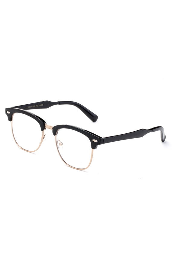 "Talento" Slim High Quality Light Weight Vintage Retro Design Clear Lens Frames