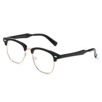 "Talento" Slim High Quality Light Weight Vintage Retro Design Clear Lens Frames