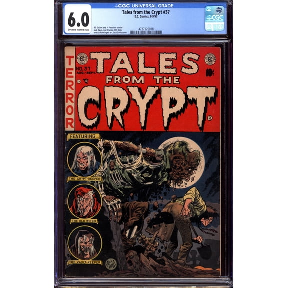 Tales from the Crypt #37 - CGC 6 Comic Book