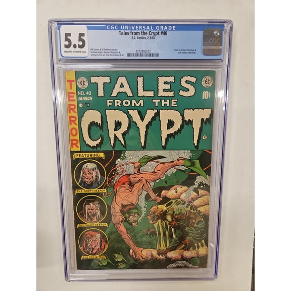 Tales from the Crypt #40 - CGC 5.5 Comic Book