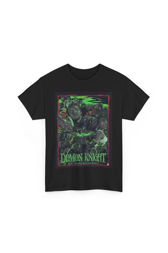 Tales from the Crypt: Demon Knight 1995 Movie T Shirt Unisex Heavy Cotton Tee