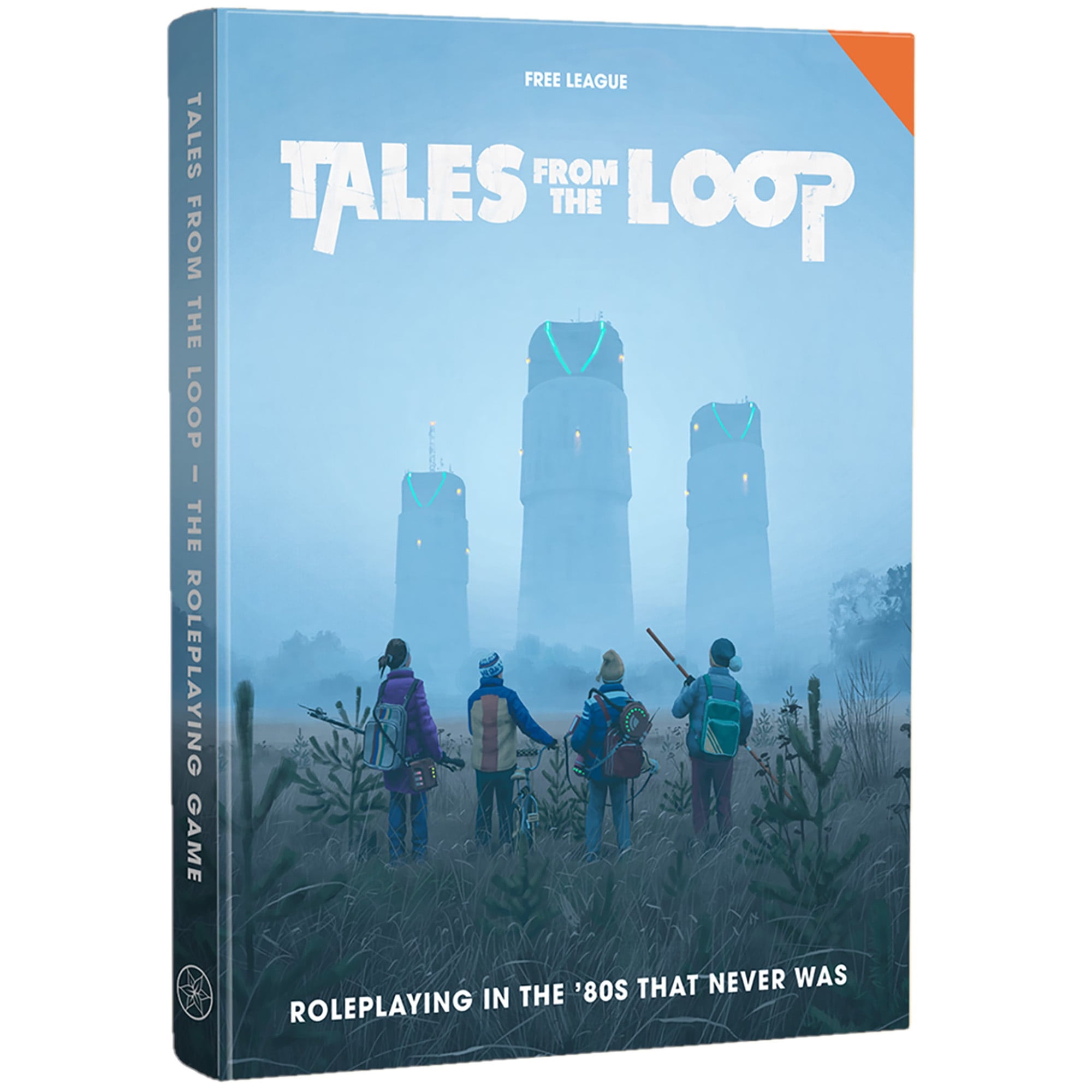 Tales from the Loop 80's Era RPG, Hardcover Book, Free League