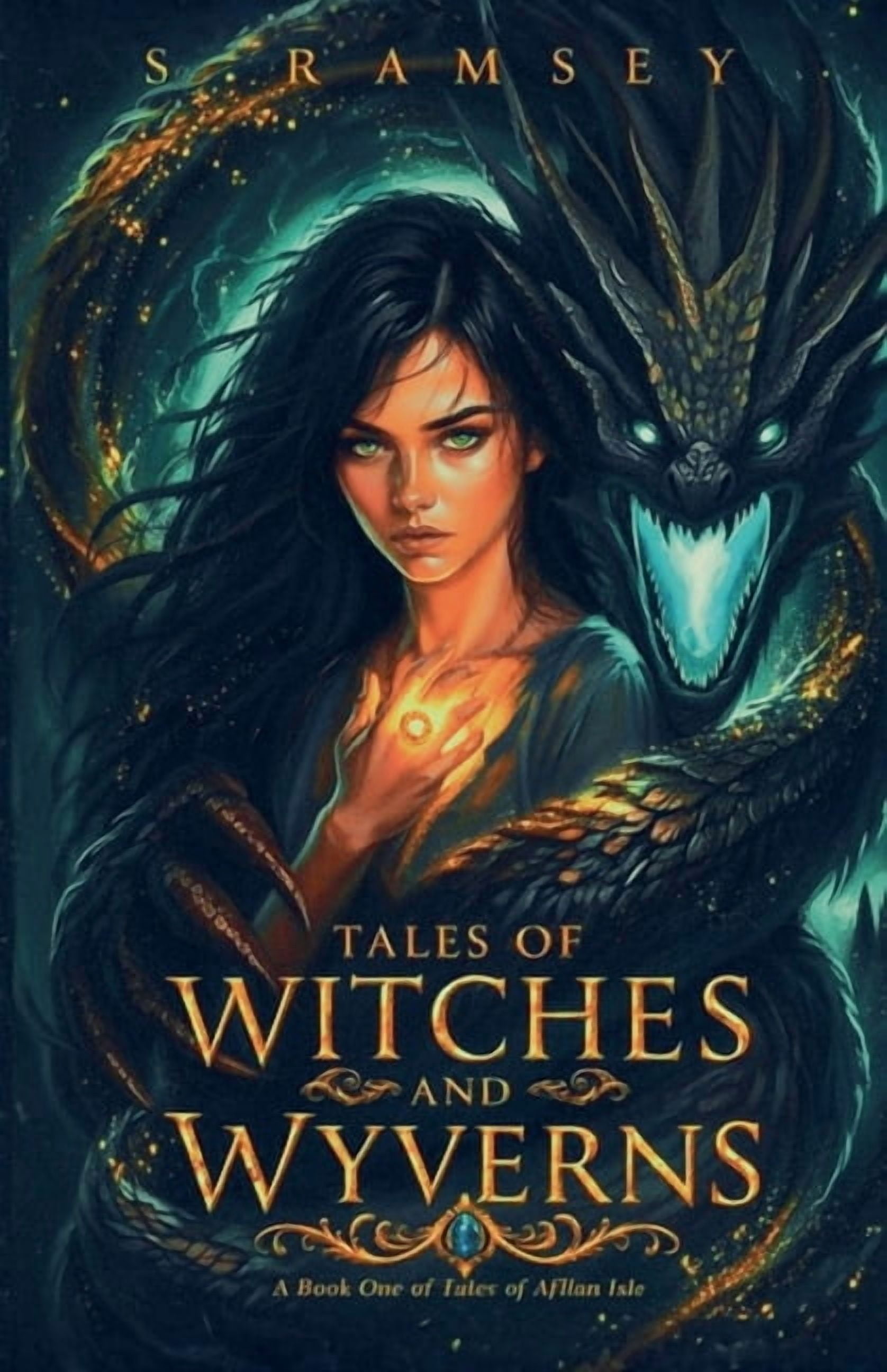 Tales of Afallon Isle Tales of Witches and Wyverns, Book 1, (Paperback)