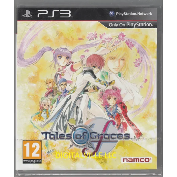 Tales of Graces f PS3 Sony PlayStation 3 Brand New Factory Sealed