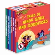 Tales of Hindu Gods and Goddesses A Boxset of 6 Illustrated Board Books Ganesha, Hanuman, Krishna, Shiva, Durga and Ra, Board Book