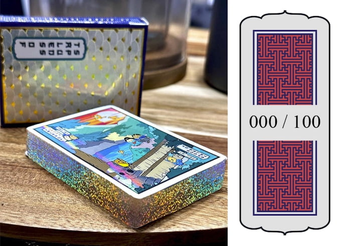 Tales of Spuds Sparkly Gilded Kickstarter Exclusive Playing Cards - Hoang Nguyen