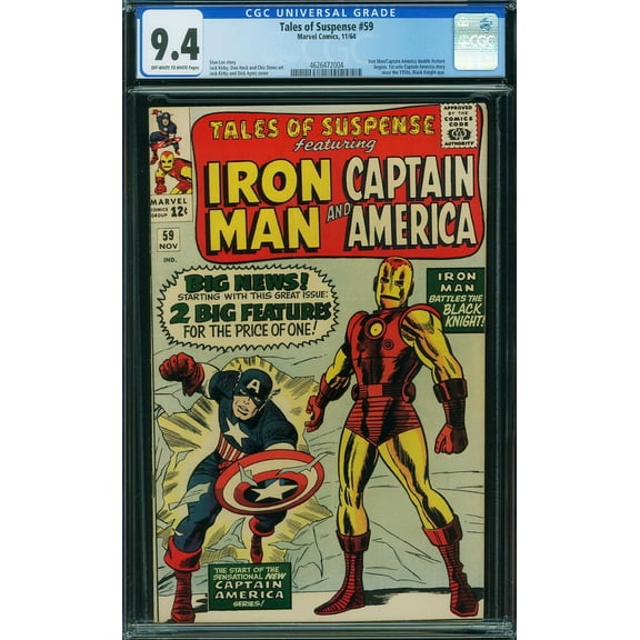Tales of Suspense #59 - CGC 9.4 Comic Book