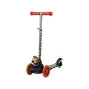 Teenage Mutant Ninja Turtles Ride-N-Glide Buddies 3D Toddler Scooter, 3 Wheel Kick Scooter for Kids Ages 3+, Raphael, Red