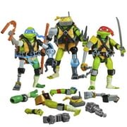 Tales of Teenage Mutant Ninja Turtles 4.5" Mix N Match Figures 4 Pack Turtles by Playmates Toys