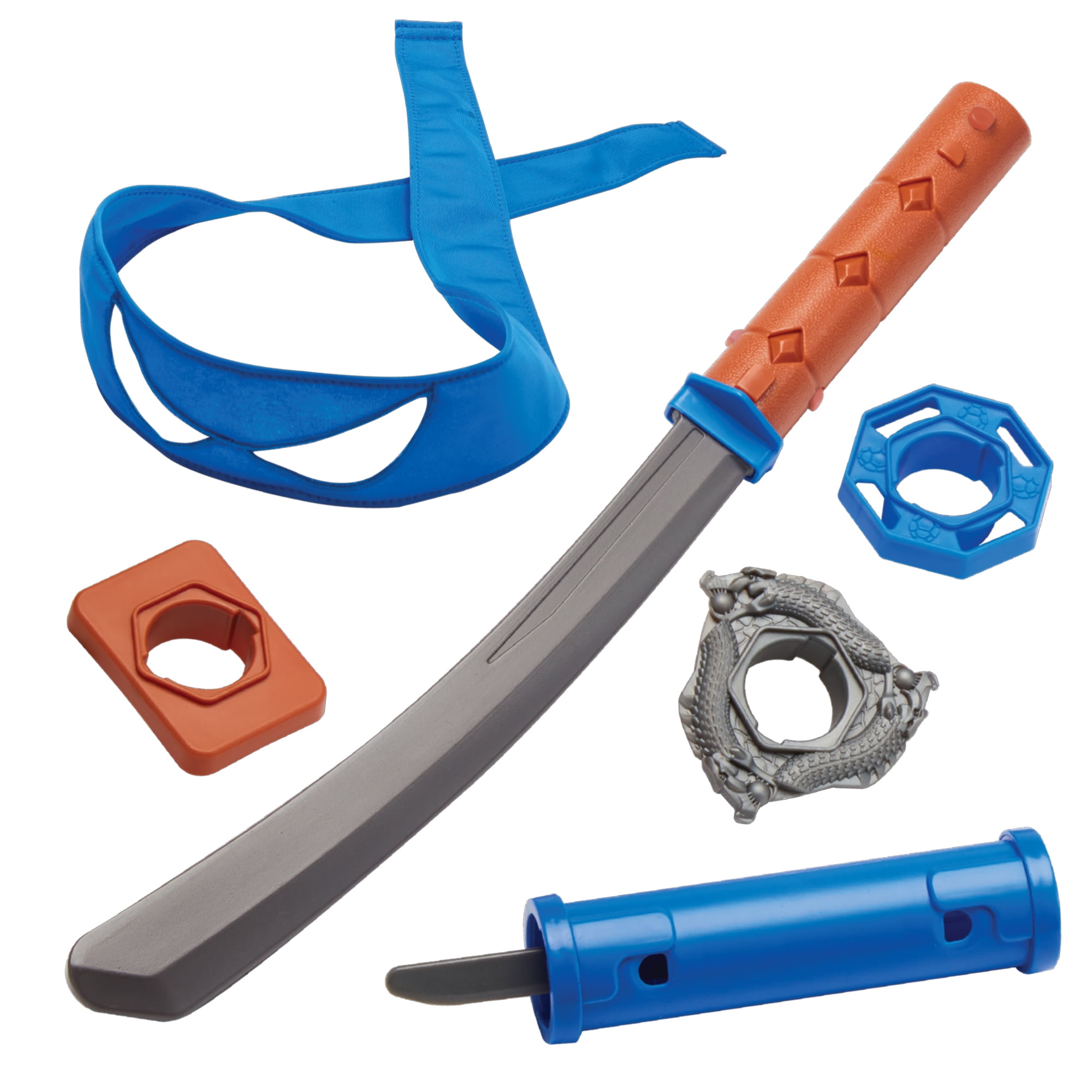 Tales of Teenage Mutant Ninja Turtles: Mutations Build N Battle Leonardo Katana Sword Basic Role Play Set by Playmates Toys