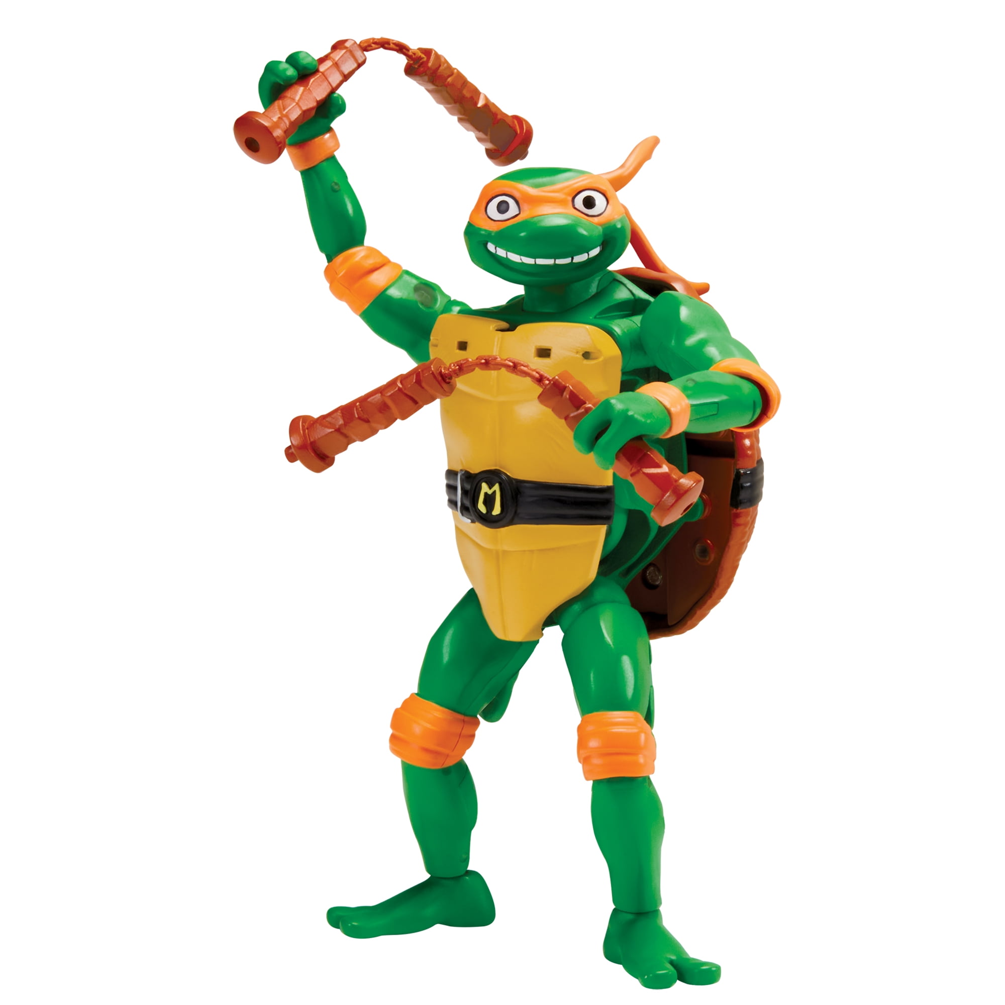 Tales of Teenage Mutant Ninja Turtles: Mutations Deluxe 5.5 Michelangelo Pet to Ninja Figure by Playmates Toys