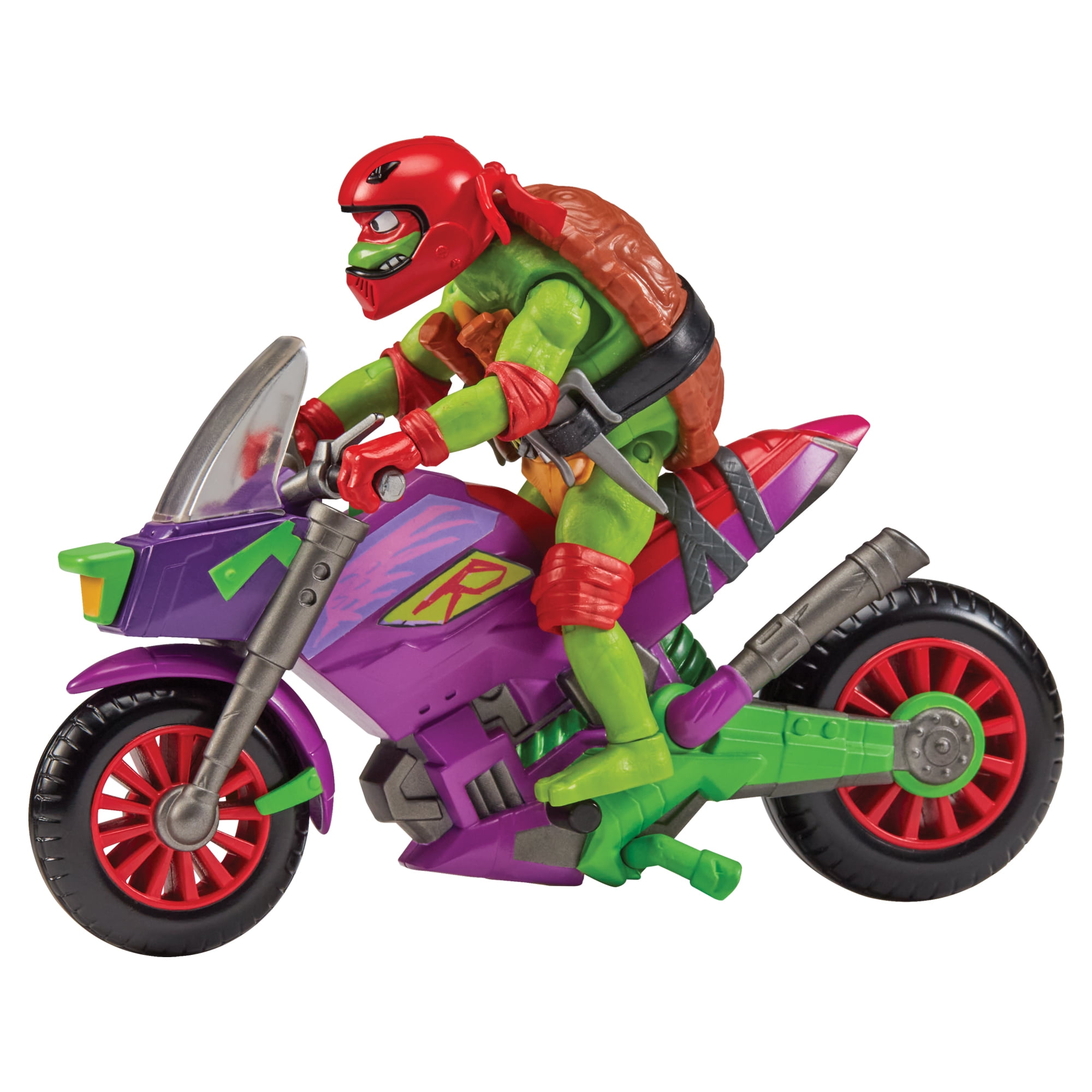 Tales of Teenage Mutant Ninja Turtles: Purple Dragon Battle Cycle with Exclusive Raphael Figure