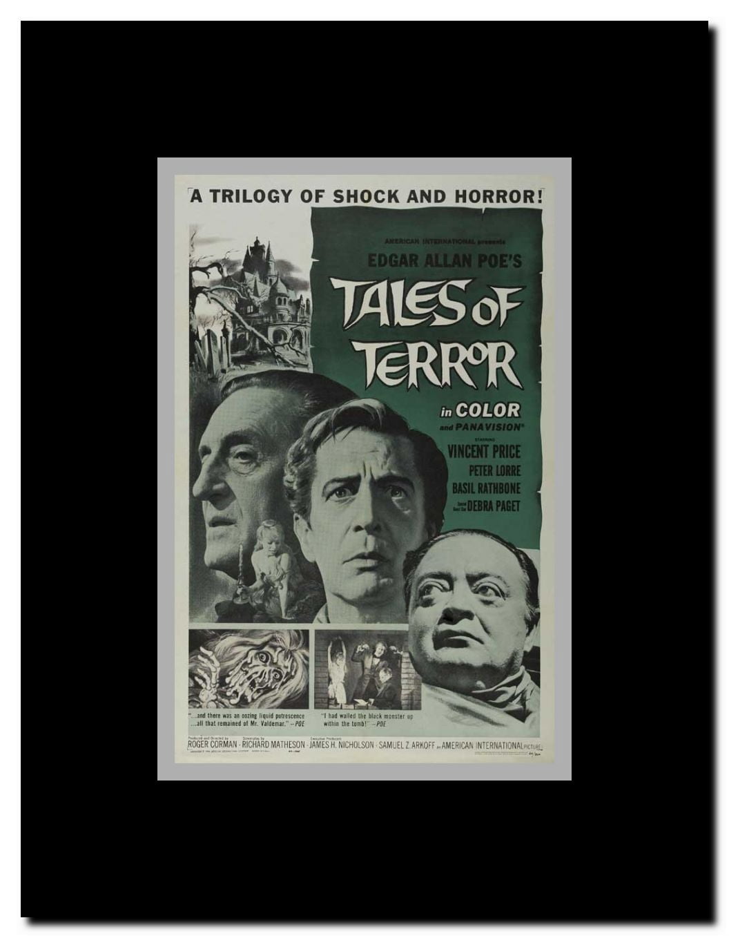 Tales of Terror Framed Movie Poster