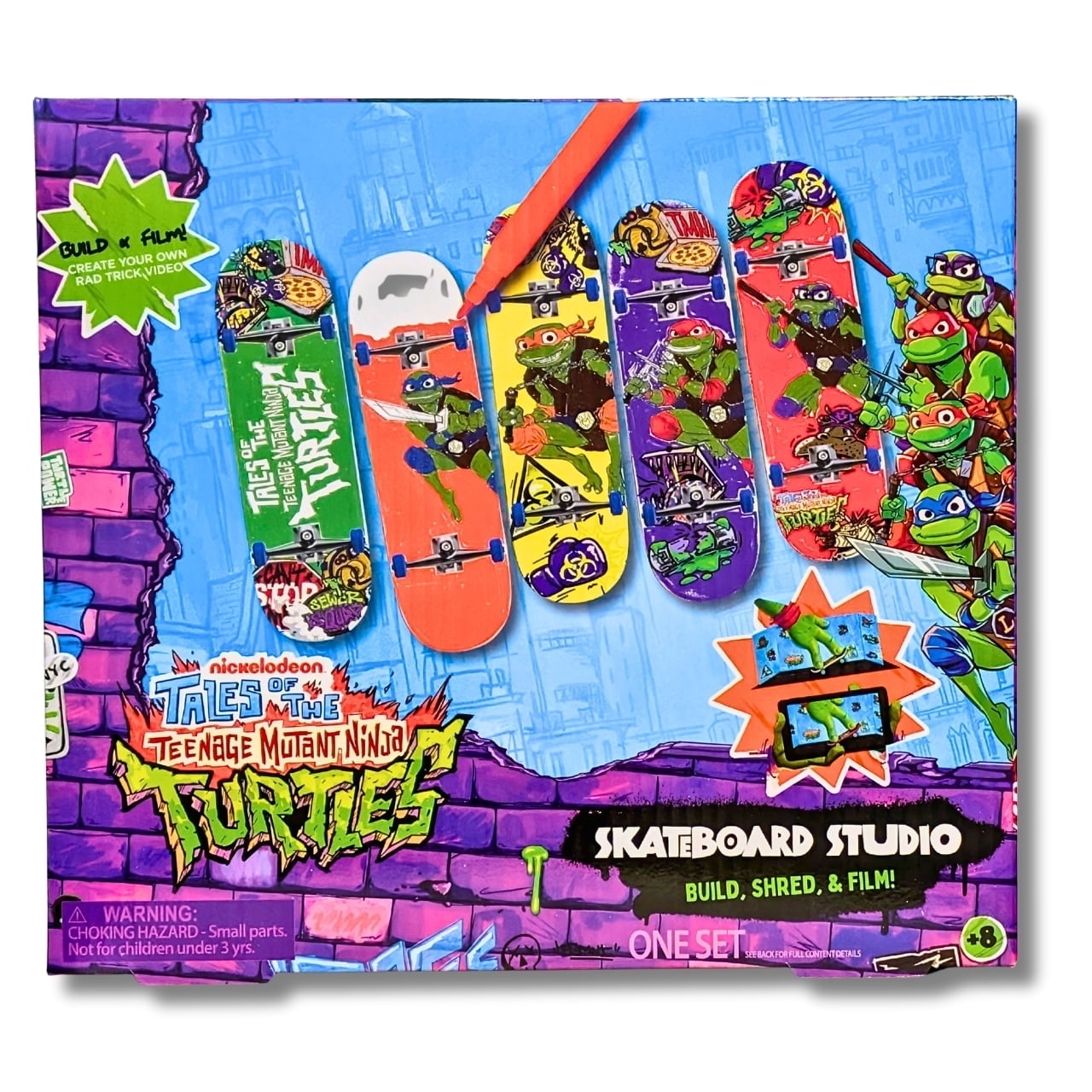 Tales of The Teenage Mutant Ninja Turtles Skateboard Studio, Build