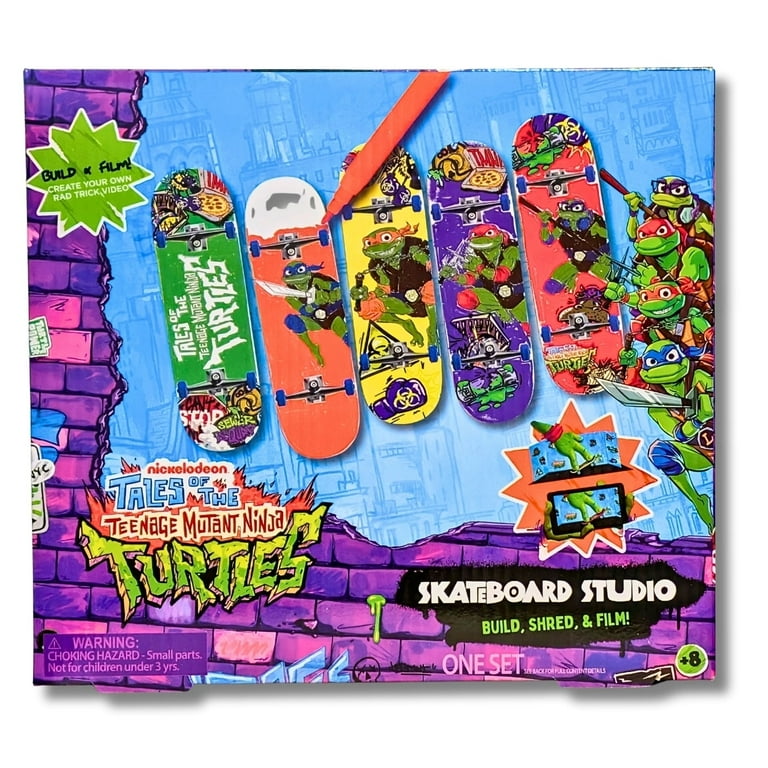 ☆ 1/64 Creative Garage Board ③ Tales of The Teenage Mutant Ninja Turtles Skateboard Studio, Build