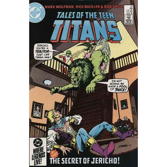 Tales of the Teen Titans #51 VF ; DC Comic Book