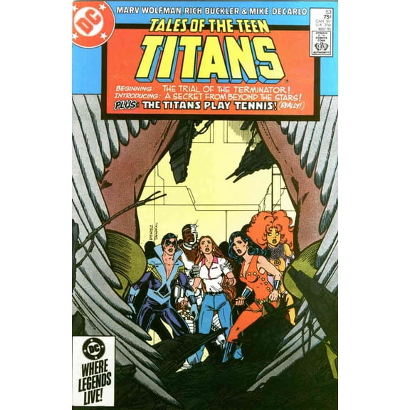 Tales of the Teen Titans #53 VF ; DC Comic Book