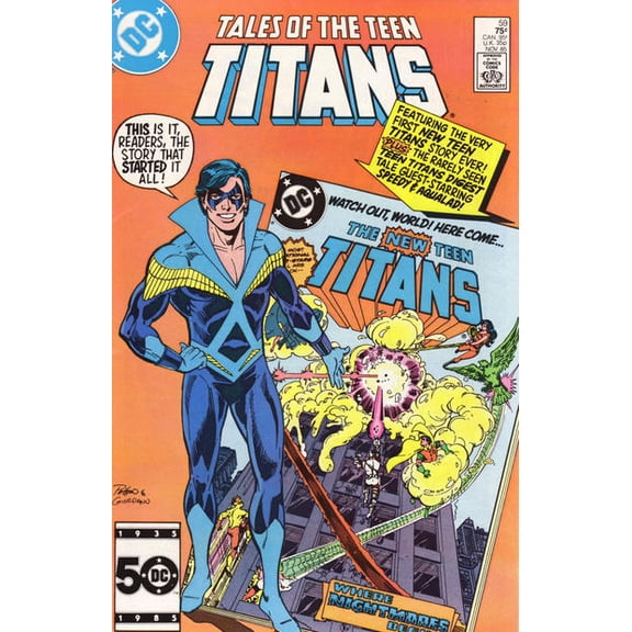 Tales of the Teen Titans #59 VF ; DC Comic Book