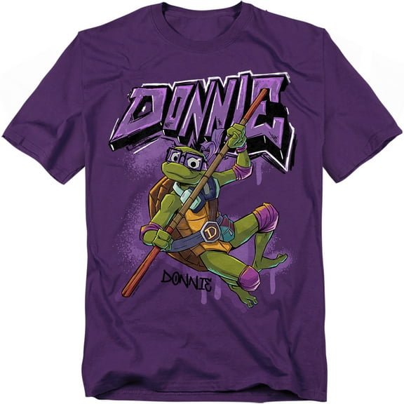 Tales Of The Teenage Mutant Ninja Turtles T-Shirt Donnie Graffiti Unisex Graphic Tee for Men & Women