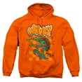 thumbnail image 1 of Tales of the Teenage Mutant Ninja Turtles Mikey Skateboard Adult Pull-Over Hoodie, Orange, 3X-Large, 1 of 5