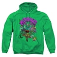 thumbnail image 1 of Tales of the Teenage Mutant Ninja Turtles Mutanimals Adult Pull-Over Hoodie, Kelly Green, 2X-Large, 1 of 5