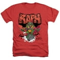 thumbnail image 1 of Tales of the Teenage Mutant Ninja Turtles Raph Sewer Unisex Adult Heather T Shirt, Red Heather, X-Large, 1 of 3